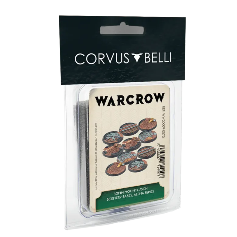 30mm Mounthaven Warcrow Scenery Bases, Alpha Series