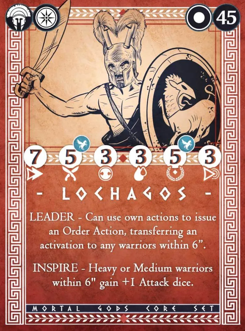 Mortal Gods: Medium Lochagos 1