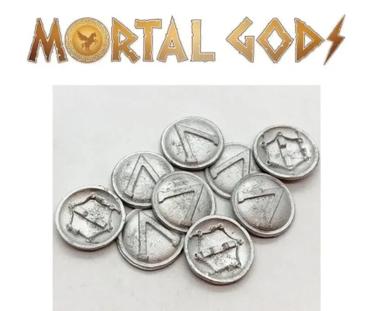 Mortal Gods: Spartan Hoplite Shields - Lambda