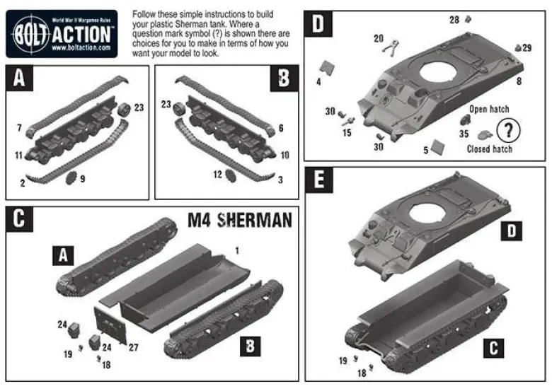 M4 Sherman Medium Tank (plastic)