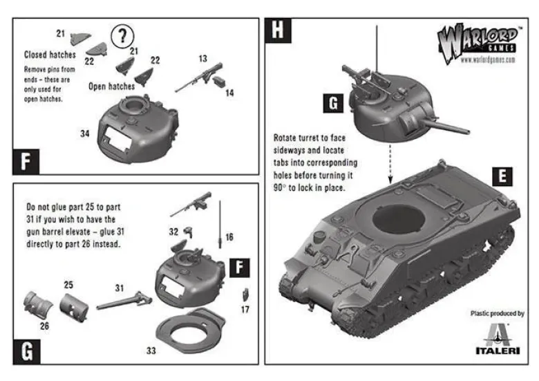 M4 Sherman Medium Tank (plastic)