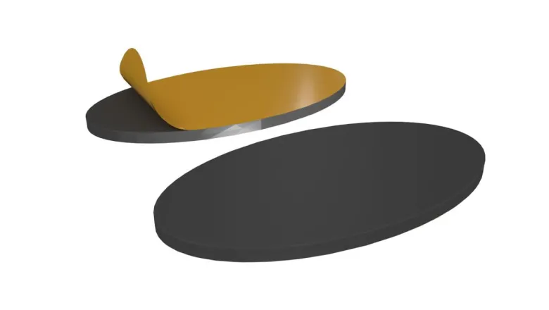Naklejki magnetyczne do podstawek owalnych 90 mm x 52 mm z wklęsłym spodem (2)