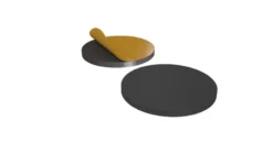 Naklejki magnetyczne do podstawek 50 mm z wklęsłym spodem (3)