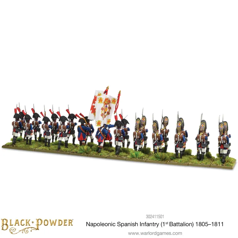 Napoleonic Spanish Infantry (1st Battalion) 1805-1811