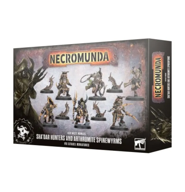 Necromunda: Sha'dar Hunters and Arthromite Spinewyrms