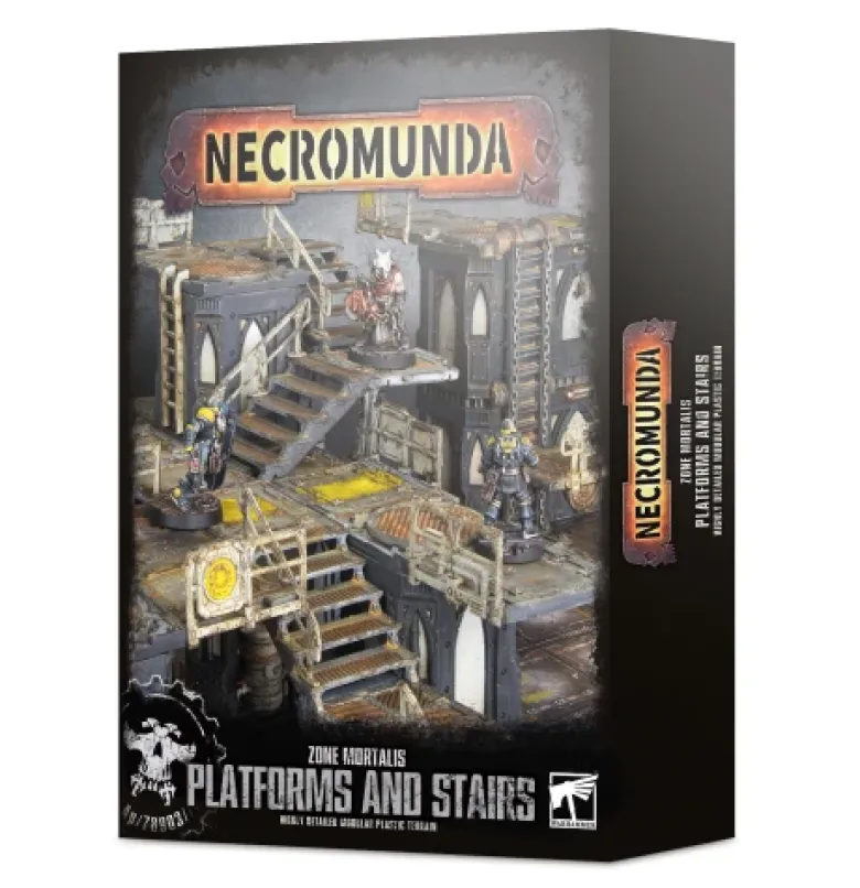 Necromunda Zone Mortalis Platforms and Stairs