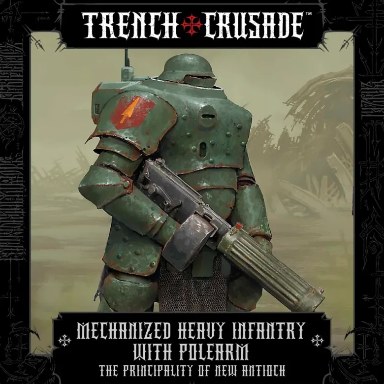 New Antioch Mechanized Heavy Infantry with Polearm