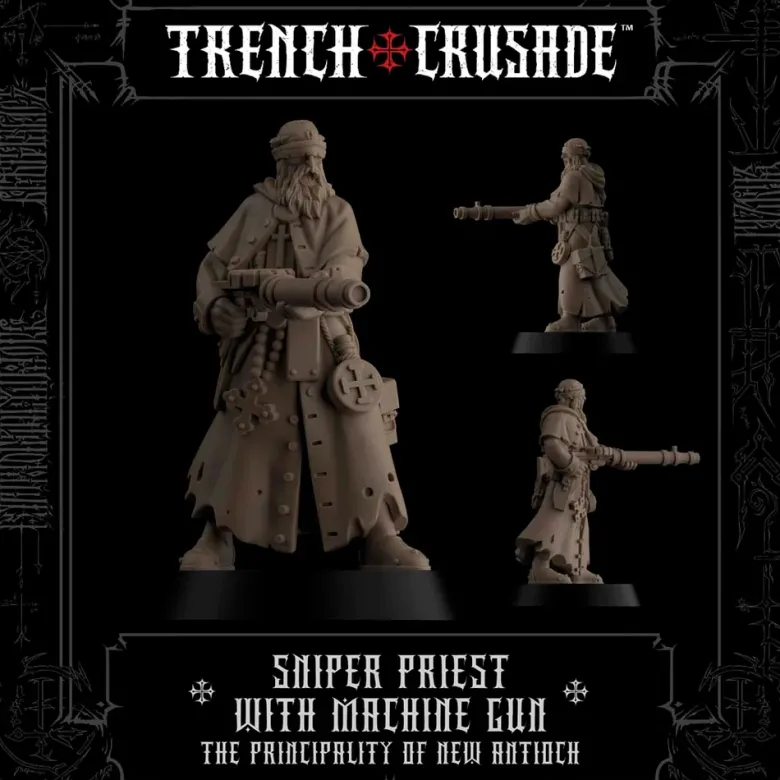 New Antioch Sniper Priest with Machine Gun