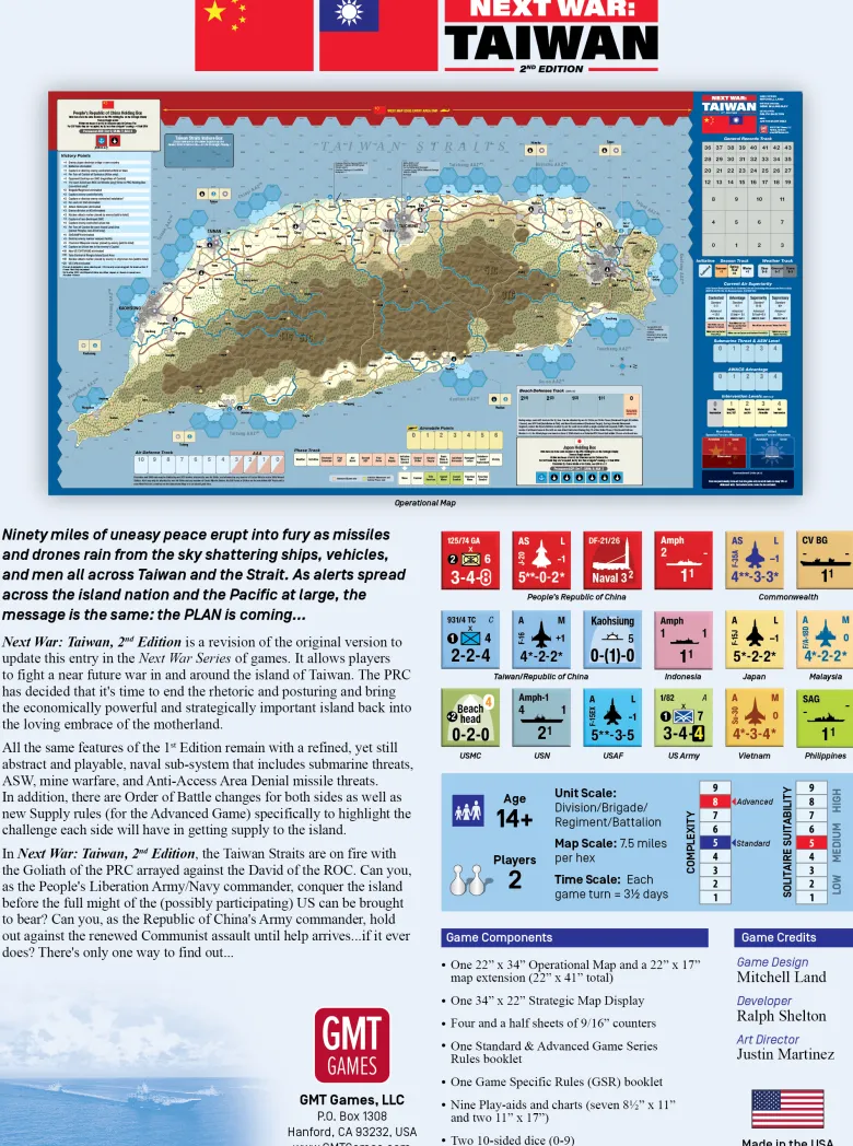 Next War: Taiwan 2nd Edition (EN)