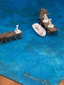 Ocean Gaming Mat 90x90 cm