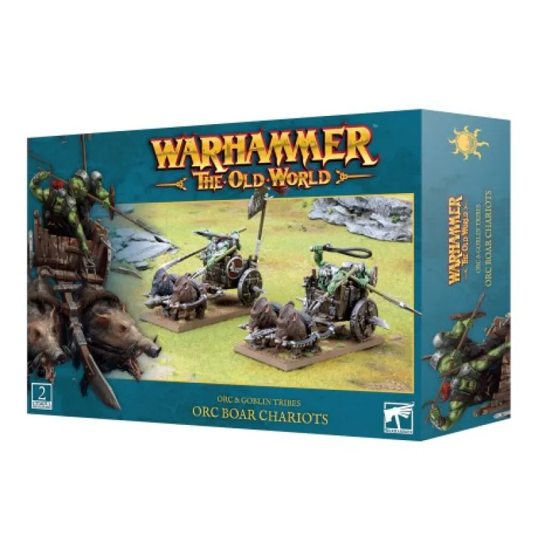Orc & Goblin Tribes: Orc Boar Chariots