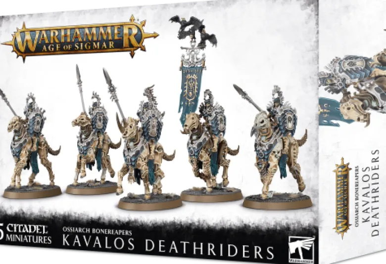 Ossiarch Bonereapers Kavalos Deathriders