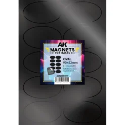 Oval Magnet For Bases 90x52mm (10 Units)