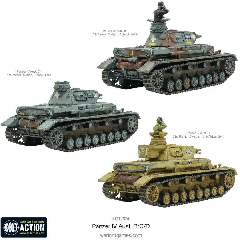 Panzer IV Ausf. B/C/D