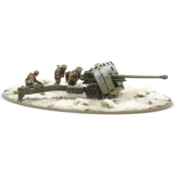 17 pdr Anti-Tank Gun with British Infantry (Winter) Crew