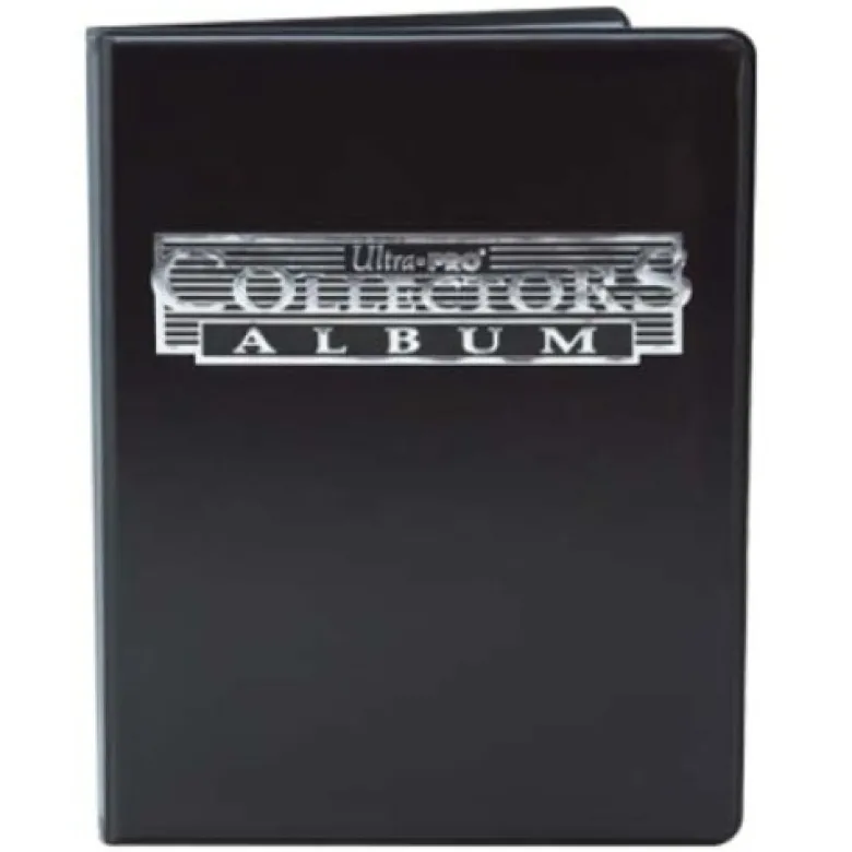 4-Pocket Black Collectors Album