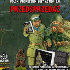 Podręcznik Bolt Action Edycja 3 - Wersja Polska (+ niedźwiedź Wojtek)