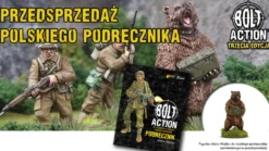 Podręcznik Bolt Action Edycja 3 - Wersja Polska (+ niedźwiedź Wojtek)