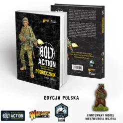 Podręcznik Bolt Action Edycja 3 - Wersja Polska (+ niedźwiedź Wojtek)