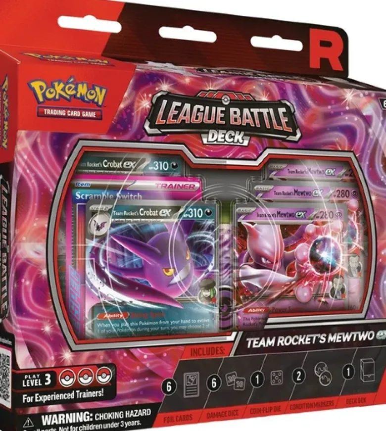 Pokemon TCG: League Battle Deck - Team Rocket's Mewtwo ex