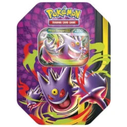 Pokemon TCG Mega Moonlit Tin Mega Gengar Ex
