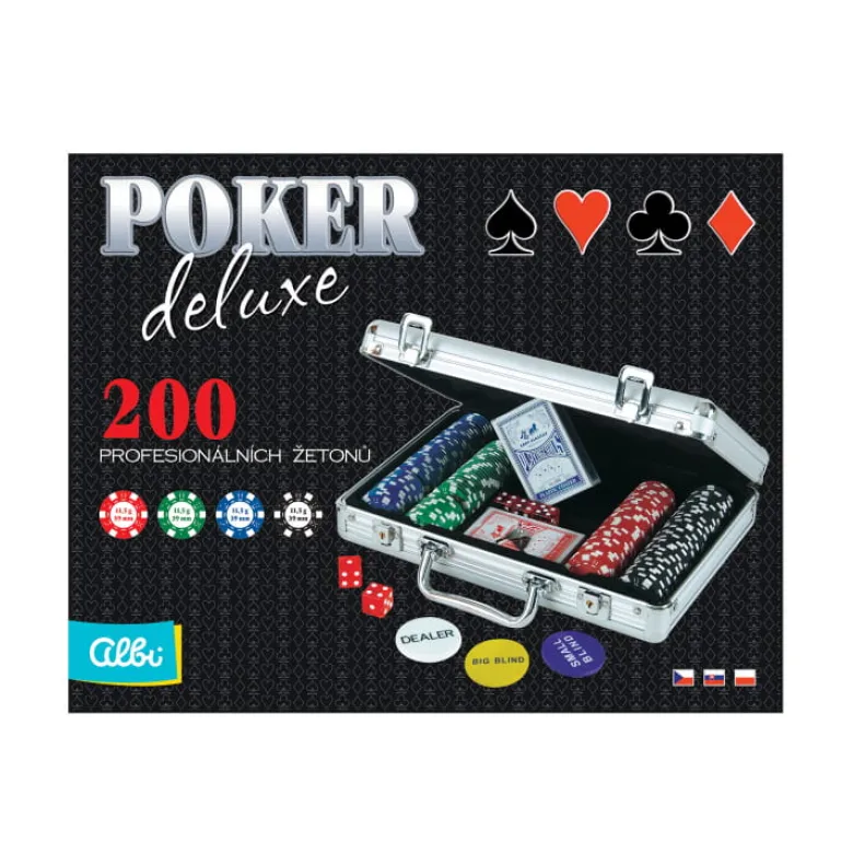 Poker Deluxe 200 żetonów