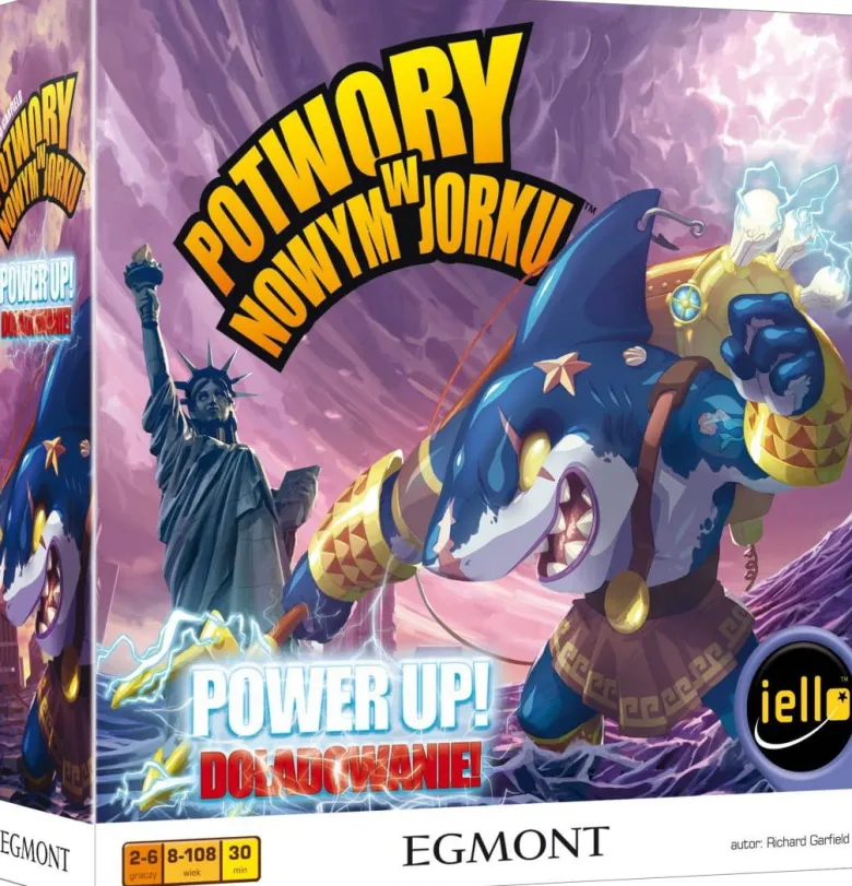 Potwory w Nowym Jorku Power UP Doładowanie + karty promocyjne