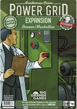 Power Grid: Bremen/Manhattan (Recharged) - EN (Wysokie Napięcie - dodatek)