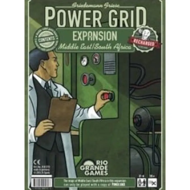 Power Grid: Middle East/South Africa (Recharged) - EN (Wysokie Napięcie - dodatek)