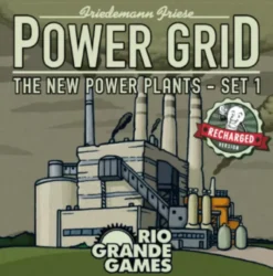 Power Grid Recharged: The New Power Plants - Set 1 - EN (Wysokie Napięcie - dodatek)