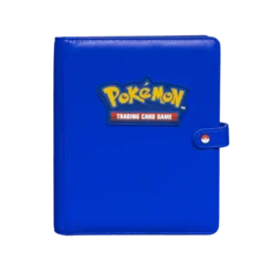 Premium Blue 4-Pocket Snap Binder for Pokémon