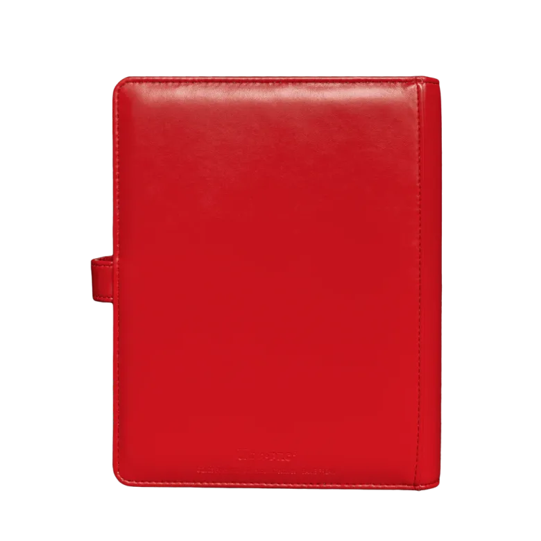 Premium Red 4-Pocket Snap Binder for Pokémon