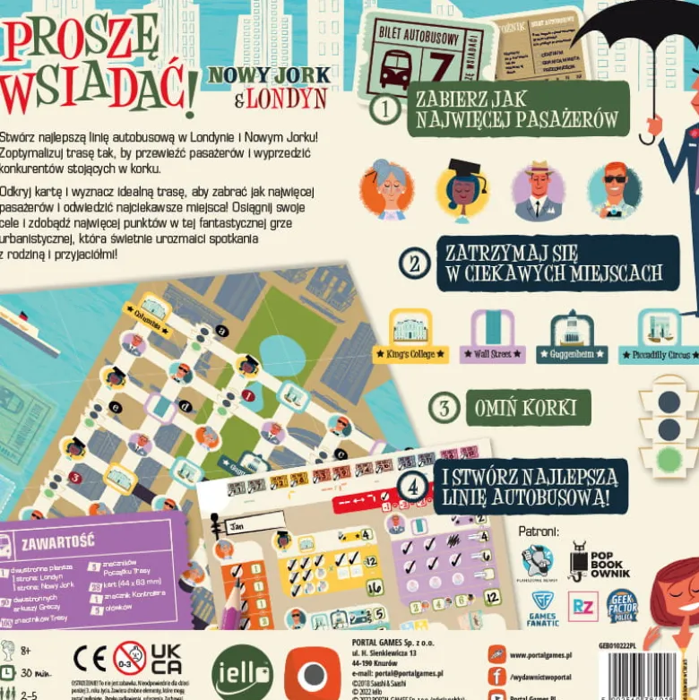 Proszę Wsiadać: Nowy Jork i Londyn
