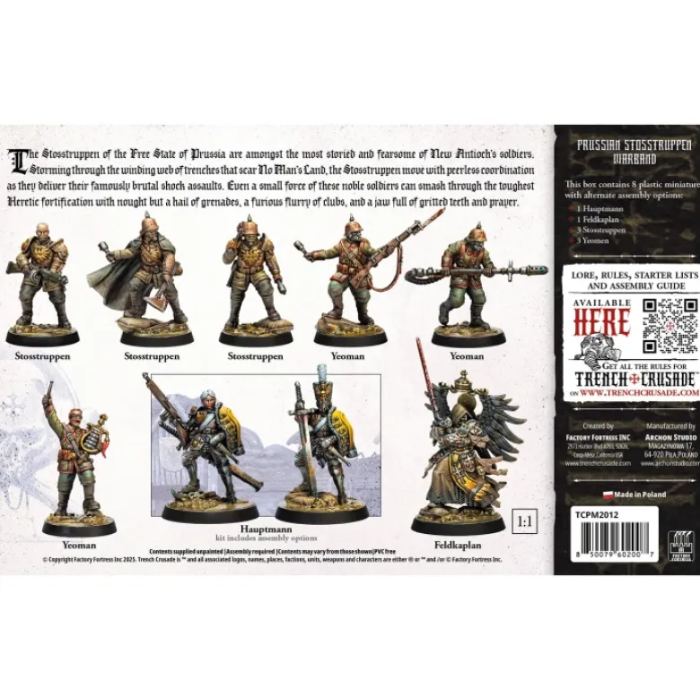 Prussian Stosstruppen Warband