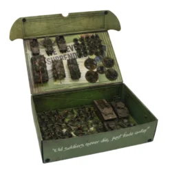 Pudełko magnetyczne do Bolt Action z dwoma płytkami