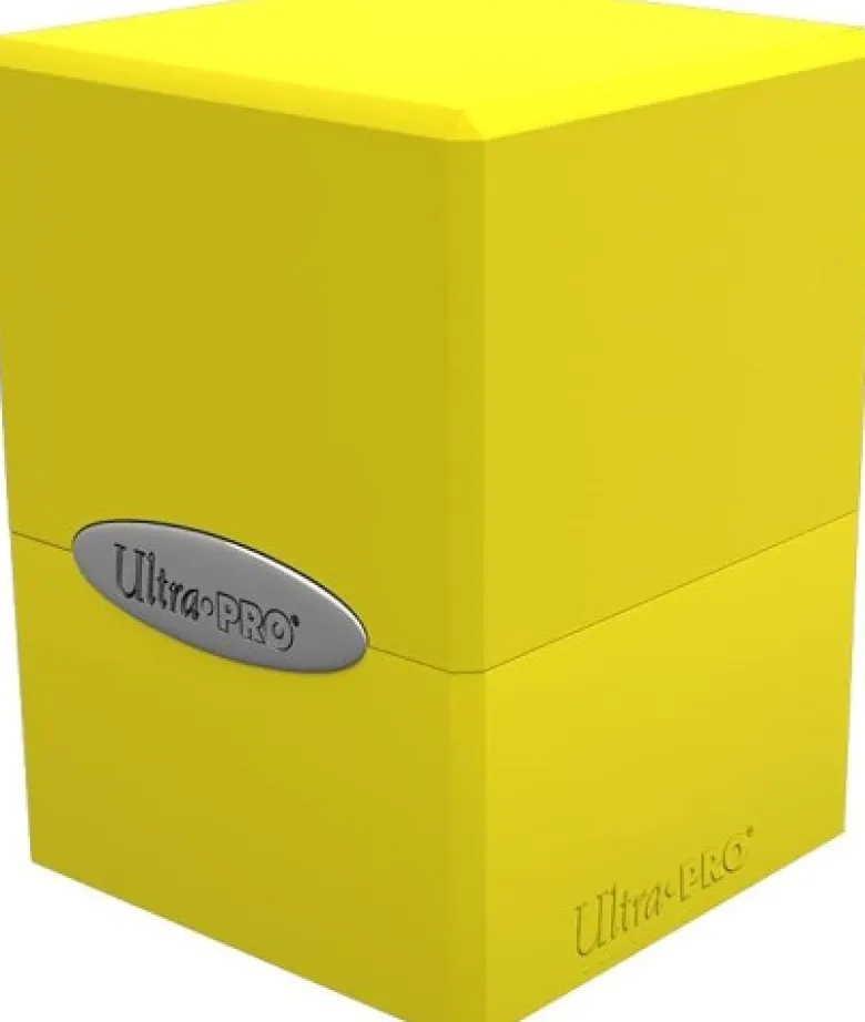 Pudełko Satin Cube Lemon Yellow