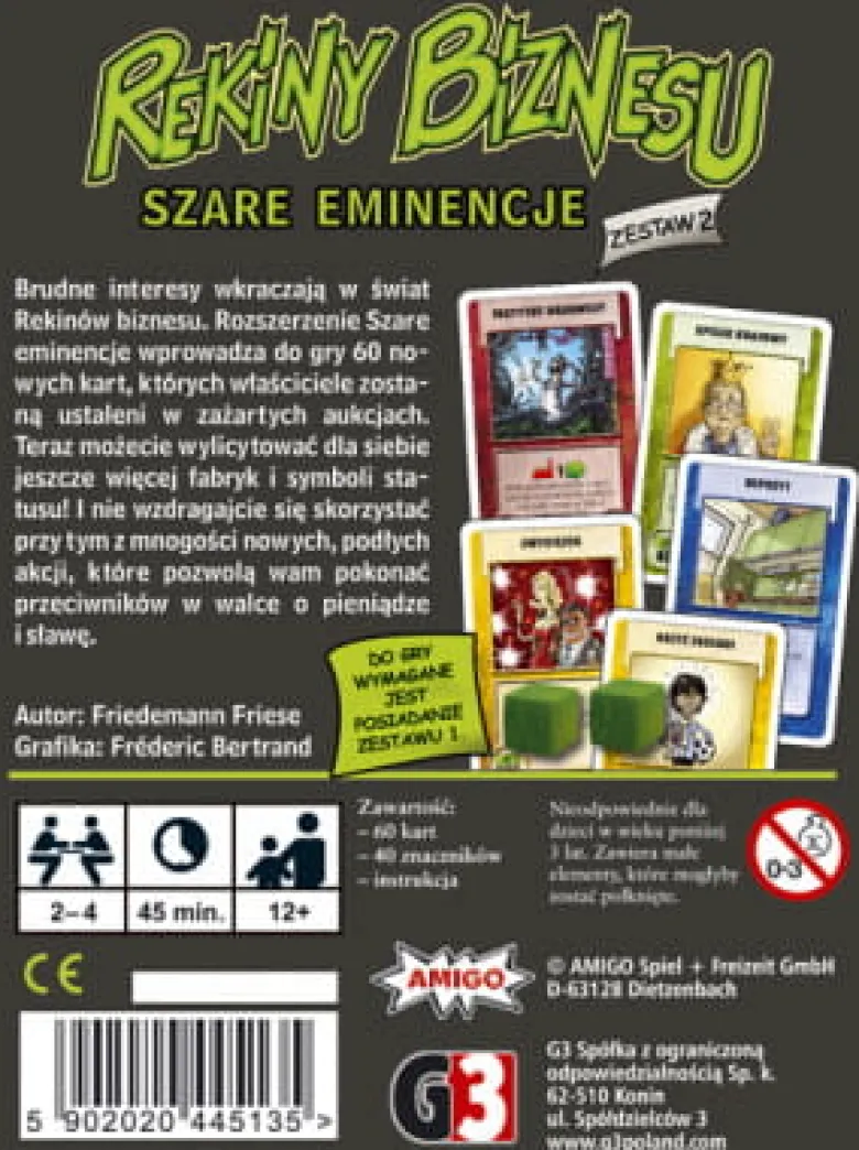 Rekiny biznesu - Szare eminencje + bonusowa karta