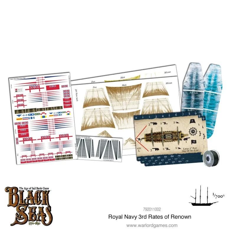Royal Navy 3rd Rates of Renown