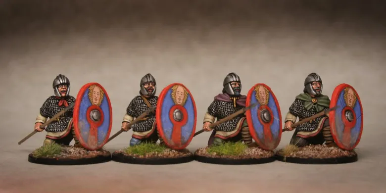 Saga: Late Roman Armoured Infantry Kneeling