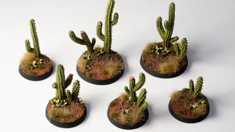 Saguaro Cacti - Basing Bits