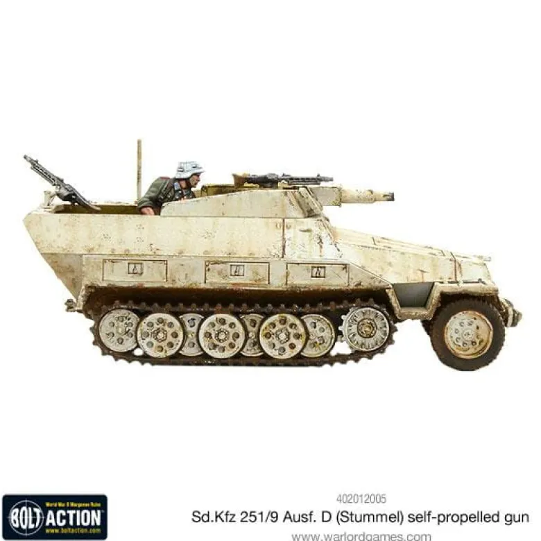 SD.KFZ 251/9 Ausf. D (Stummel) Half Truck