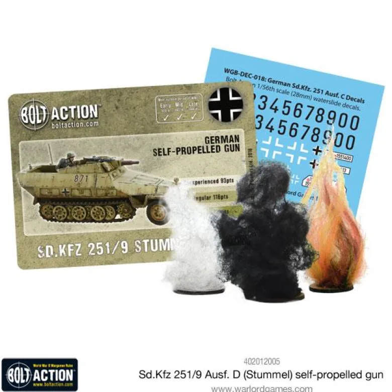 SD.KFZ 251/9 Ausf. D (Stummel) Half Truck