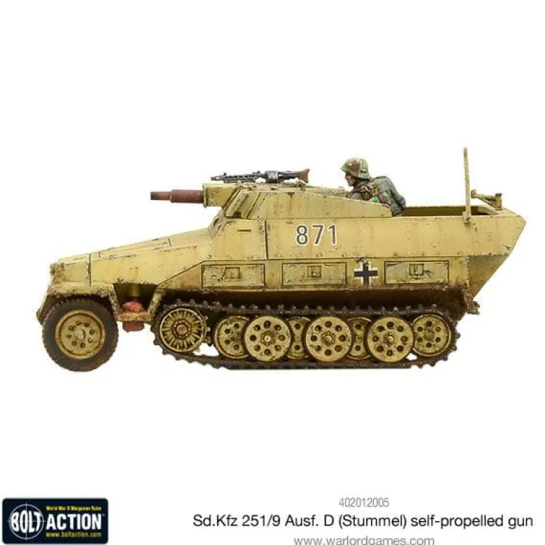 SD.KFZ 251/9 Ausf. D (Stummel) Half Truck