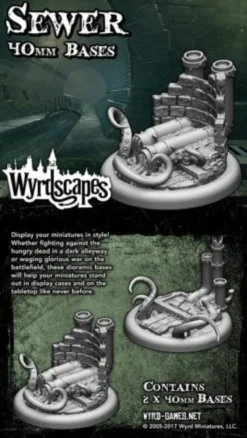 Sewer 40mm bases