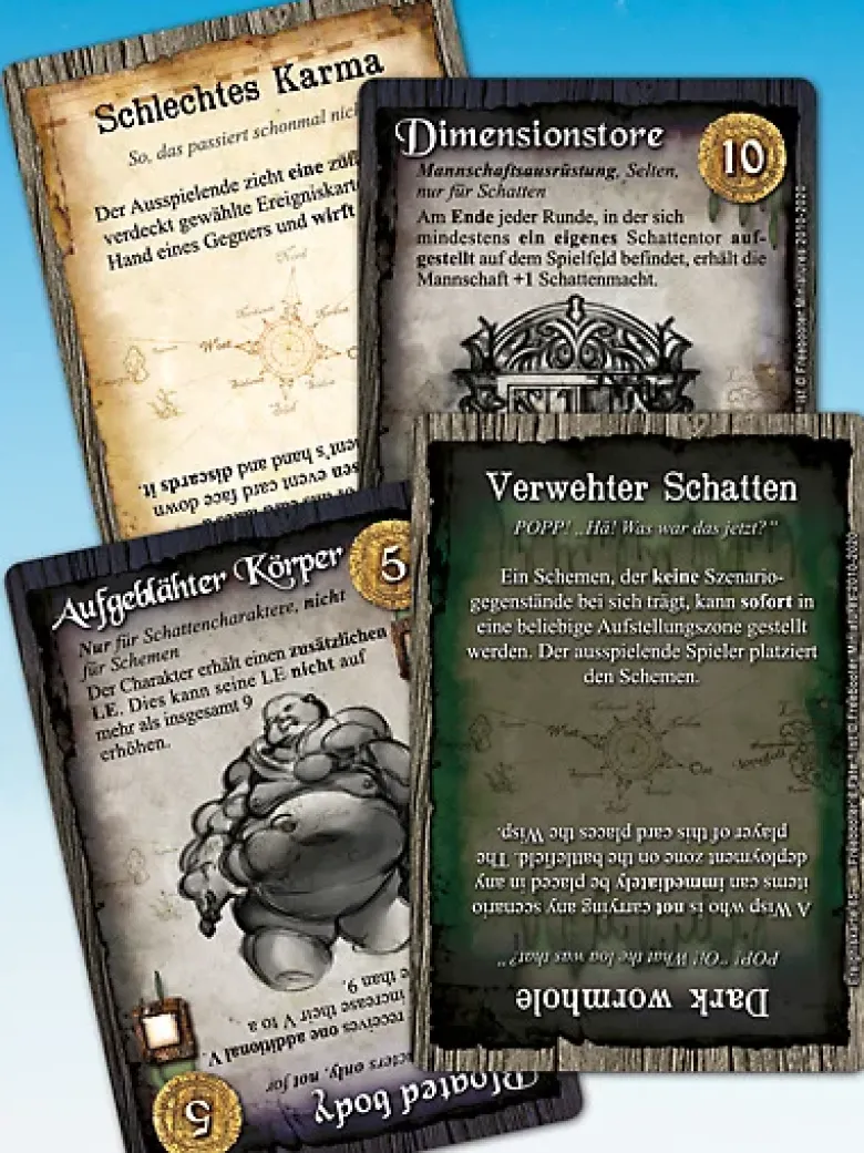 Shadow Equipment & Events - English, German