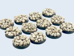 Skulls Bases, Round 25mm (5 szt.)