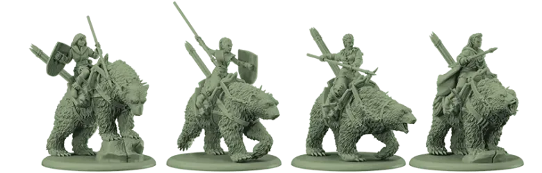 Song of Ice & Fire: Niedźwiedzi Jeźdźcy z Mroźnego Brzegu ( Frozen Shore Bear Riders) PL