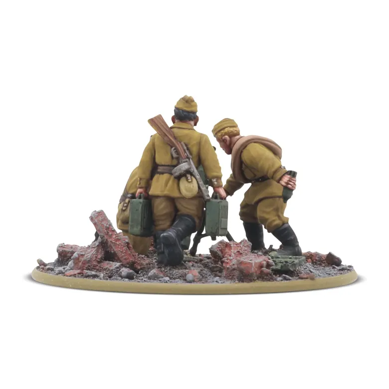 Soviet Army Medium Mortar Team