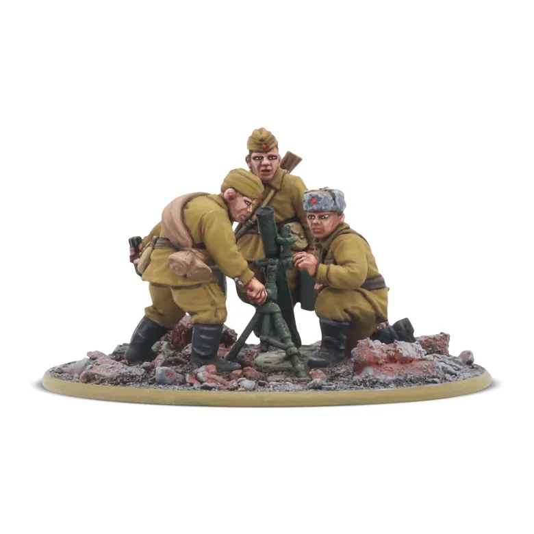 Soviet Army Medium Mortar Team