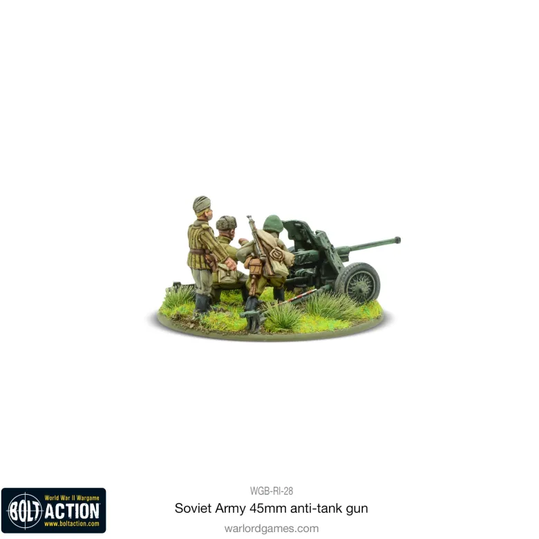 Soviet 45mm Anti-Tank Gun